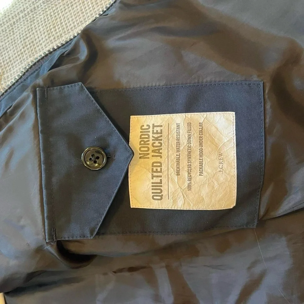 j crew nordic quilted puffer jacket